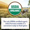 Similac Organic Infant Formula, Easy to Digest, USDA-Certified Organic, Ready to Feed, 2-fl-oz Bottle, Pack of 48 view 4