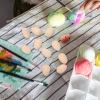 100pcs Mini Wooden Eggs for Easter, Miniature Wood Craft Eggs Paintable Kids' Wood Crafts Supplies for Decorating, Easter Basket Fillers, DIY Projects view 2