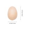 100pcs Mini Wooden Eggs for Easter, Miniature Wood Craft Eggs Paintable Kids' Wood Crafts Supplies for Decorating, Easter Basket Fillers, DIY Projects view 4