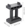 HEANUJJ Wooden Train Bridge Pier Model Railway Accessories Tiered Support Risers Decorative Bridge Pier for Boys and Train Track (Grey) view 2