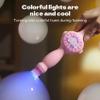 2026 New Fog Bubble Machine, Rechargeable Automatic Electric Smoke Bubble Machine, Magic Smoke Bubble Maker, Colorful Lights & Music, Bubble Fog Game for Parties, Summer, Beaches(Pink) view 2