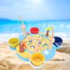 Alomejor Magnetic Fishing Game for Kids and Toddlers, Rotation Design, Pool Toys for Kids Educational Toy with Colorful Fish view 3