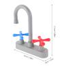 JOINPAYA Kids Kitchen Sink Faucet - Realistic Pretend Play Faucet with 2 Spray Modes & Easy Install for Toddlers Ages 3-8, Plastic Preschool Toy for Indoor Outdoor Role-Playing Games view 2