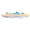 Aqur2020 Large Kids Ship Model Toy, Electric with LED Light and Sound Effects, Universal Rotation Boat for Toddlers, Plastic view 3