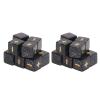Aumotop Math Operation Compact Dice Set for Classroom Math Learning,20Pcs Teaching Dice for Kids and Students, Plastic Material (Black) view 3