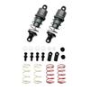 63mm Metal Hydraulic Shock Absorbers 1 Pair Lead Color Compatible With RC Remote Control Cars Flat Racing Drift Cars Parts view 1