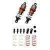 63mm Metal Hydraulic Shock Absorbers 1 Pair Lead Color Compatible With RC Remote Control Cars Flat Racing Drift Cars Parts view 3