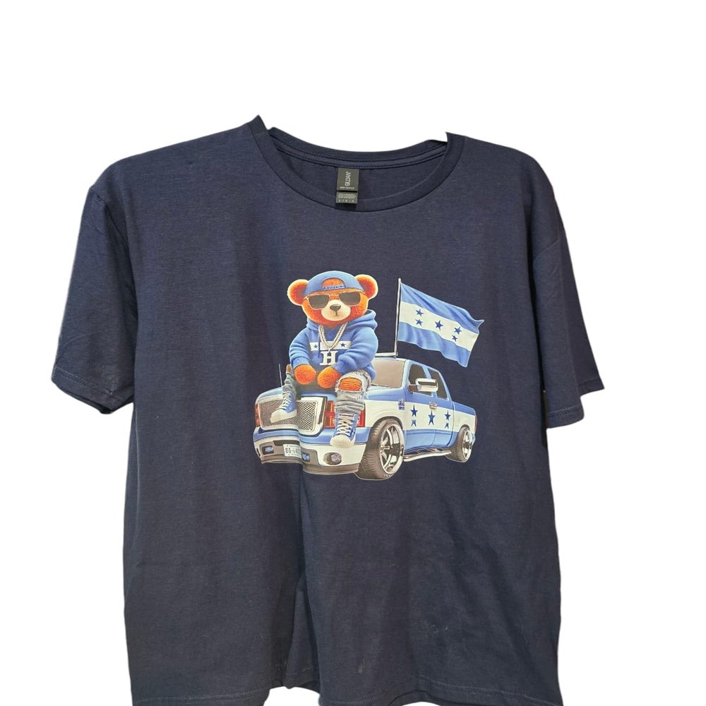 Bear with Flag