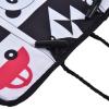 Aqur2020 Portable High Contrast Black White Mirror Baby Toy, Foldable with Stand, Visual Stimulation, 0+ Months, 17.6x10x0.2 Inch view 3