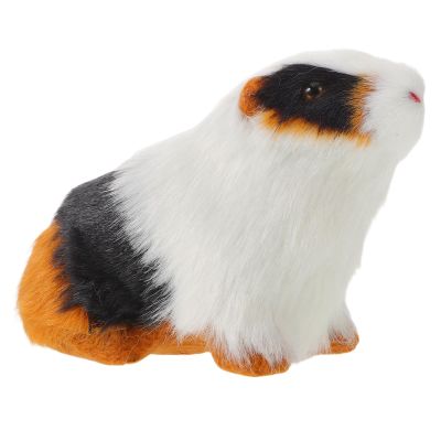 ibasenice Guinea Pig Stuffed Animal: Plush Doll Figure Educational Learning Toy for Kids Boys Girls Toddlers Children Christmas Birthday Party Favor New Year