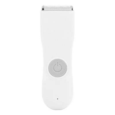Fdit Electric Baby Hair Clipper with Suction Function, Rechargeable IPX7 Baby Hair Clipper, Safe and Comfortable Cutting Machine (White)
