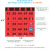 Carewon 100 Bingo Cards, Large 4.5" x 4.5", Red (1 of 8 Colors), Paper Bingo Sheets, Disposable or Reusable for Daubers or Chips view 2