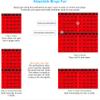 Carewon 100 Bingo Cards, Large 4.5" x 4.5", Red (1 of 8 Colors), Paper Bingo Sheets, Disposable or Reusable for Daubers or Chips view 4