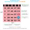 Carewon 100 Bingo Cards, Large 4.5" x 4.5", Pink (1 of 8 Colors), Paper Bingo Sheets, Disposable or Reusable for Daubers or Chips view 2