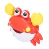 Aqur2020 Music Electronic Crab Bubble Blower for Children Kids Washroom, One Button Start Dancing Crab Bubble Machine for Baby Bath Toy Plastic 1 Machine Birthday Gifts (Red) view 4