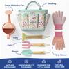 Kinderific Gardening Set, Tool Kit, for Kids, STEM, Includes Tote Bag, Spade, Watering Can, Rake, Fork, Trowel and Gloves, Fruity view 3
