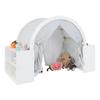 Versatile Kids Playhouse with Totally 8 Cubbies and 2 countertops view 2