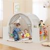 Versatile Kids Playhouse with Totally 8 Cubbies and 2 countertops view 3