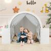 Versatile Kids Playhouse with Totally 8 Cubbies and 2 countertops view 4