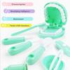 CCYLEZ Doctor Toy Set with 9 Dentist Tools, Educational Role Playing Toys for Kids Over 3 Years Old, Develop Empathy, Suitable for Parties, ParentChild Communication (Green) view 2