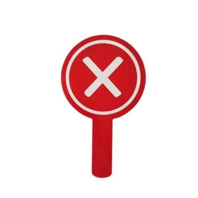 FytStycale Yes Handheld Paddle,Classroom Voting Paddle Teacher Event Games Event Meeting Supplies Interaction Sign Double Sided