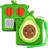 WDHD Silicone Cover Compatible with Yoto Mini Player (2024), Food-Grade Safe Kids Protector | Travel-Friendly Sleeve with Lanyard & Anti-Drop Corner Pads | Shockproof Accessory for Toddlers (Avocado) view 1