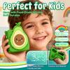 WDHD Silicone Cover Compatible with Yoto Mini Player (2024), Food-Grade Safe Kids Protector | Travel-Friendly Sleeve with Lanyard & Anti-Drop Corner Pads | Shockproof Accessory for Toddlers (Avocado) view 2