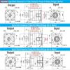 1pcs Nema23 NemaPlanetary Reducer Ratio 5:1 10:1 for 60mm 80 90 200-600W Servo Motor Reducetion Gearbox Gear(6.35mm In For Nema23,Ratio 70 to 1) view 4