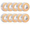 RC Car Parts Compatible with MR105RS MR105-2RS MR105 2RS RC Upgrade Parts 10PCS 5x10x4mm ABEC-3 Orange Sealed Miniature Ball Bearings view 1