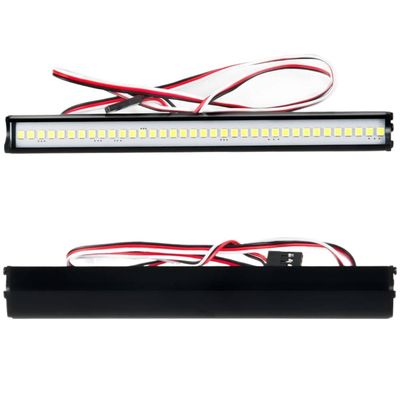 36LED Light Bar Compatible with 1 10 Scale RC Cars Compatible with RC Rock Crawler Roof Light Accessories Parts