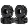 1 10 Scale RC Crawler Car 4pcs 1.9 Inch 120x48mm Rubber Tires Compatible with Traxas Wraith and Similar Models view 1