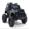 24V Lifted Ride On Truck with Remote Control  Black view 2