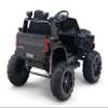 24V Lifted Ride On Truck with Remote Control  Black view 4