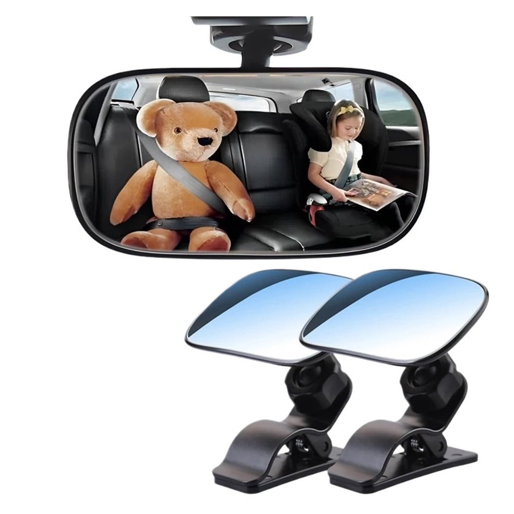 Car Baby Mirror ViewBack Seat Infant Care Monitor for Kids - Rear Facing Interior Mirror for Safe Travel(I)