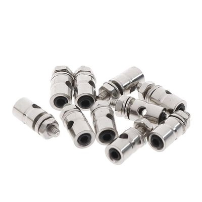 10Pcs for RC Airplane Boat Pushrod Linkage Stopper Servo Connectors Adjustable Diameter Helicopter for 2.1mm/1.8mm/1.5mm/1.1mm RC Boat(10pcs D1.8mm)