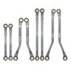 4M-37 Aluminium Clearance Links Set Compatible with 1 18 Scale RC Crawler Upgrade Parts Fits Style Models 4 Pieces(Grey) view 1