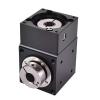 90 Degree Right Angle Steering Gear Cross Commutator Reducer Ratio 2:1 3:1 for 80 Frame 750W AC Servo Motor Input 19mm(Trhd Dual Hole,Ratio 2 to 1) view 3