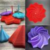 3D Printed Expanded Sensory Fidget Star - Sensory Fidget Star with Handle, Colorful Whirling Spiral Design, Stress Relief Desk Toy for Office & Home (White,Large) view 3