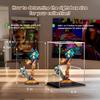 16x24x8in(Length x Width x Height) Football Display Case,Clear Acrylic Football Display Stand Holder Hobby Box UV Protection Dust Proof Removable for Autographed Ball and Memorial Gift view 4