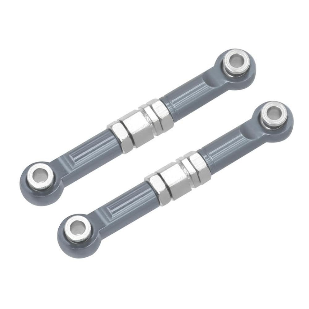 1/14 Scale 14209 14210 Metal Front Steering Rod Tie Rod Links Compatible with RC Car 16207 16208 16209 16210 Replacement for 14209 14210(Titanium)