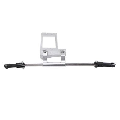 Aluminium BAT Servo Mount with Simulation Hydraulic Steering Kit 1 10 Scale RC Crawler Car Compatible with VP F9 Portal Axle Chassis DIY RC Car