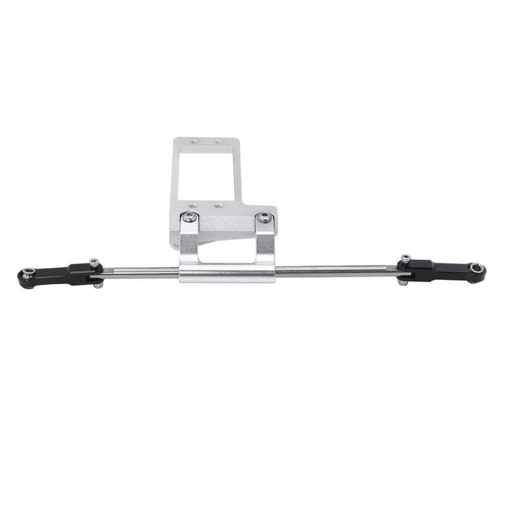 Aluminium BAT Servo Mount with Simulation Hydraulic Steering Kit 1 10 Scale RC Crawler Car Compatible with VP F9 Portal Axle Chassis DIY RC Car