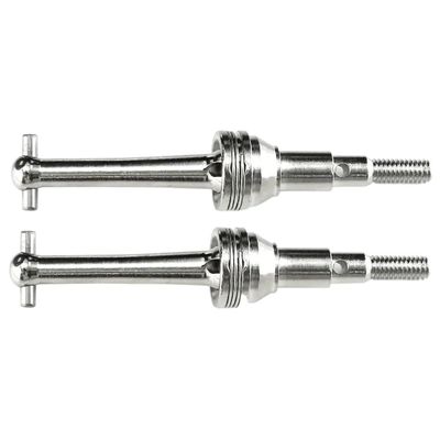 2pcs Metal Drive Shaft 14301 14302 Driveshaft Compatible with 1 14 RC Car Upgrade Parts Accessories Universal Fit