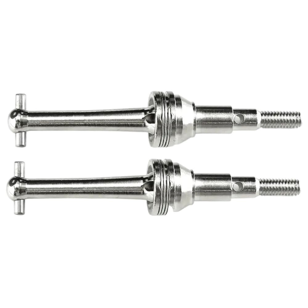 2pcs Metal Drive Shaft 14301 14302 Driveshaft Compatible with 1 14 RC Car Upgrade Parts Accessories Universal Fit