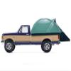 1987 F 150 XLT Lariat Pickup Truck Dark Blue and Tan with Modern Truck Bed Tent The Great Outdoors Series 4 1/64 Diecast Model Car by Greenlight 38080D view 3