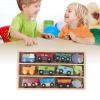 ariarly Wooden Toy Train Set Child Friendly Safe Colorful Lightweight Wood Toy Train Set with Display Box for Boys Girls view 3