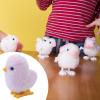 EHJRE Chick Wind up Toy,Clockwork,Holiday Decoration Cute Novelty Jumping Hopping Toy for Birthday Gifts Basket Stuffers, Pink 31g view 4