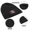 BTCOWZRV Fleece Lined Beanie Hat Magic Electric Guitar Music Warm Winter Cap Knit Pullover Outdoor Headwear for Men Women view 3