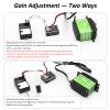Hobby Fans 3 Axis Gyro Module RC Car Gyro Stabilizer with Aluminum Case Automatic Stability Control Gyro Sensitivity Adjustable for RC Crawlers Cars and Boats view 4