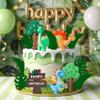 12 PCS Little Dino Birthday Cake Decor Dinosaur Cake Decoration Little Dinosaur Birthday Party Supplies Dinosaur Party Favors Dinosaur Cake toppers view 2